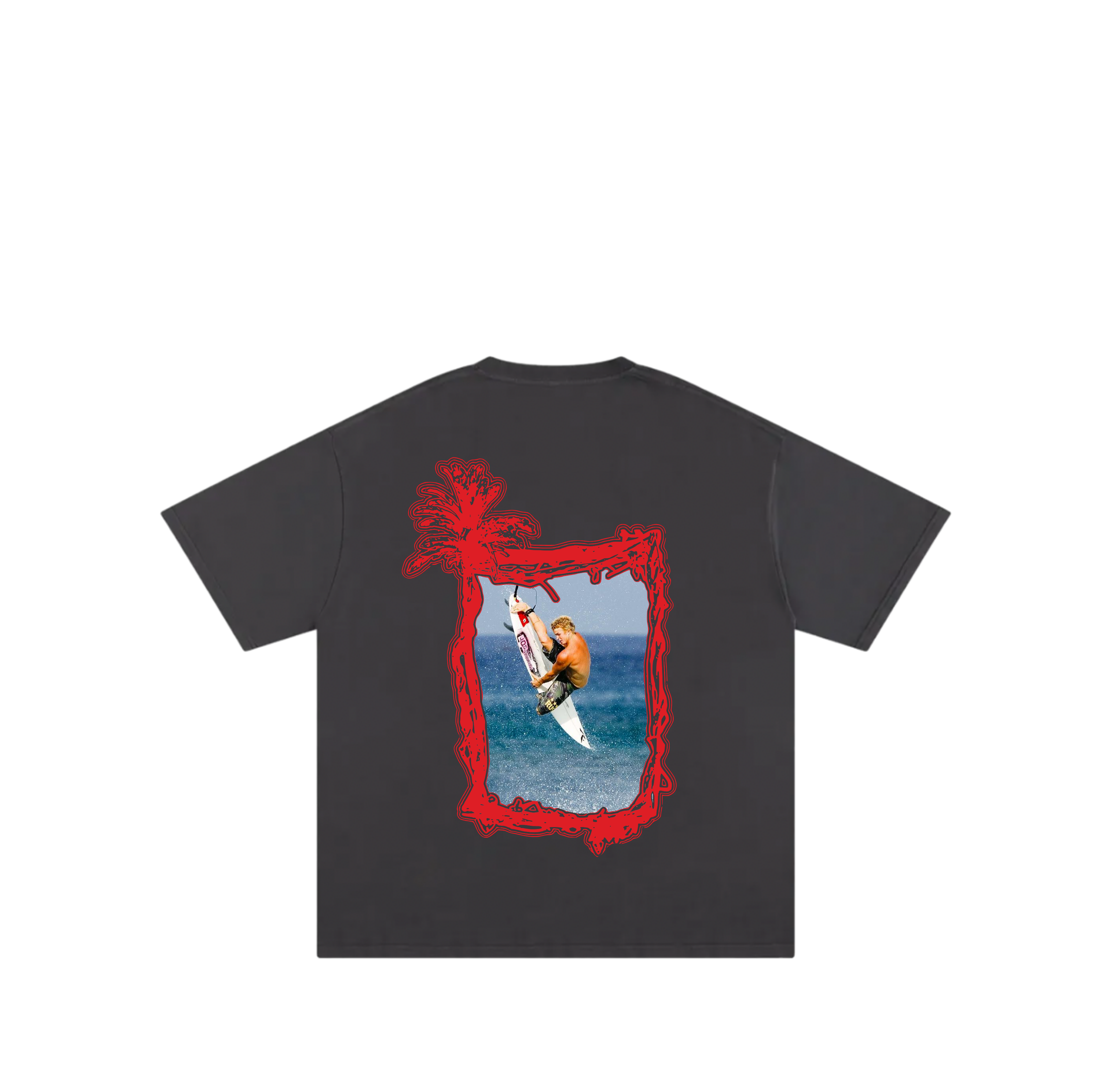 Red Palm Tee